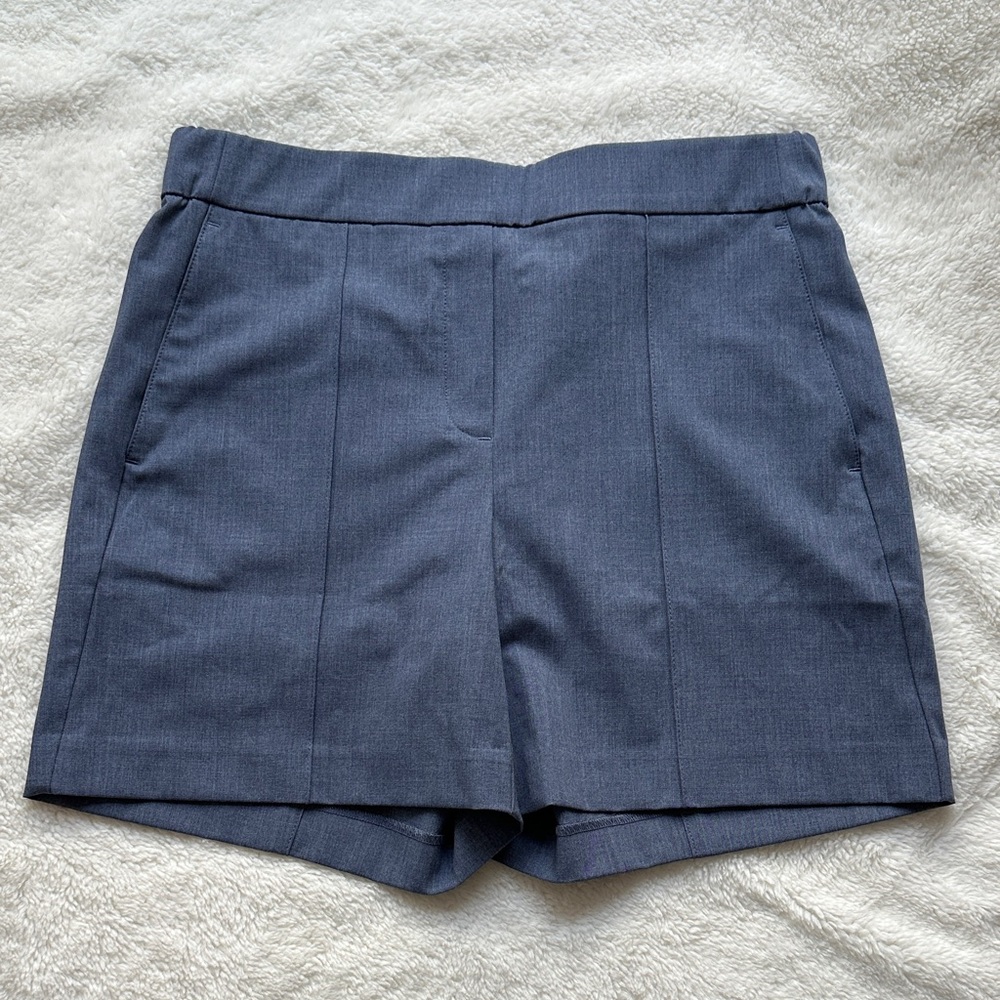 Ministry of Supply Women's Blue Velocity Tailored Shorts - Size M